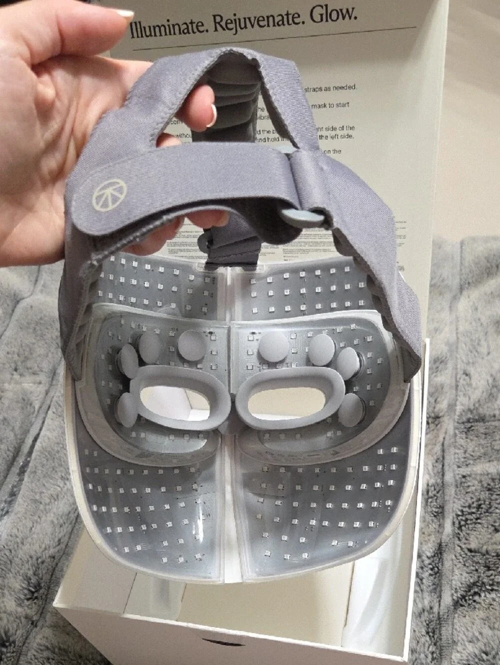 Therabody TheraFace Mask LED Facial Therapy Mask - White